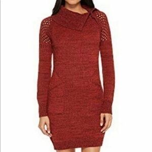 Prana cowl neck dress with front pockets Size Med